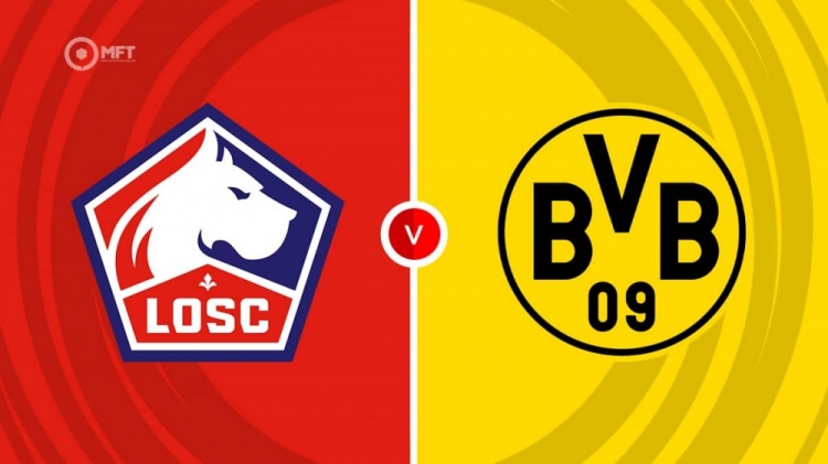 多特此前12次打进欧冠16强战有8次晋级，里尔此前2进16强均被淘汰